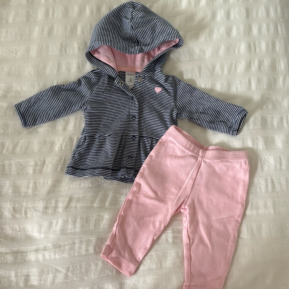 Carter’s 2 piece outfit EUC